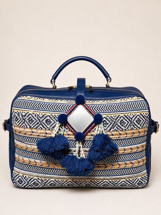 Tory Burch Handbags - Tory Burch Moroccan-Inspired Weekender Carry-On Bag – Like New